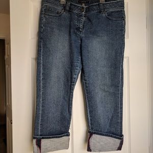Laundry sz 10 jean capris